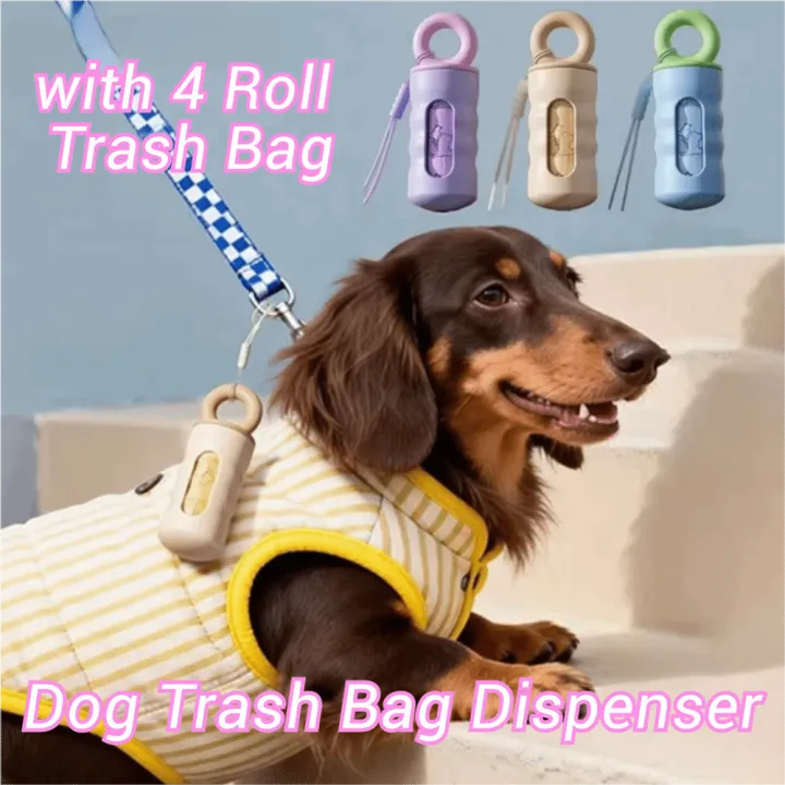 Portable%20Mini%20Dog%20Poop%20Bag%20Dispenser%20with%204%20Roll%20Garbage%20Bag%20Thickened%20Pet%20Garbage%20Bag%20Dispenser%20Lightweight%20Pet%20Waste%20Bag%20Dispenser%20Walking%20The%20Dog%20-%20Image%203