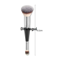 Difutagui 1pcs Double Head Makeup Brushes Shadow Highlighter Powder Luxury Foundation Concealer Blush Facial Brush Beauty Tools. 