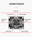 CA-8610 12v Digital Audio Amplifier Power Module 2x15W Stereo Class DClass 12V. 