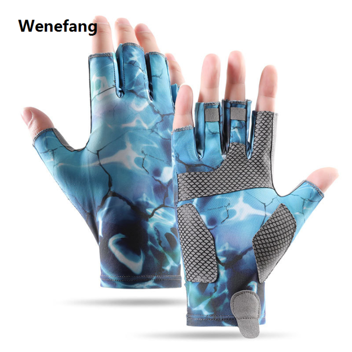Wenefang%20Men's%20Summer%20Fishing%20Anti-slip%20Wearable%20Cool%20Outdoor%20Professional%20Fishing%20G10-DY%20Half%20Finger%20Gloves%20Ice%20Silk%20Breathable%20Soft%20UV%20-%20Image%208