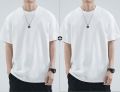 New Drop Shoulder Plain T-Shirt For Men. 