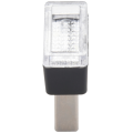 FORIDE 2X Mini Portable Mini USB LED Car Light Car Interior USB Atmosphere Light Plug and Play Decorative Light Emergency. 