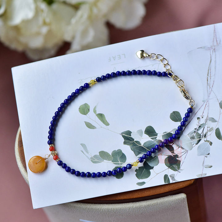 %E3%80%90New%20arrival%E3%80%91Natural%20lapis%20lazulestone%20anklet%20female%20temperament%20soft%20simple%20cute%20with%20beeswax%20south%20red%20pearl%2014k%20bag%20gold%20chain%20-%20Image%203