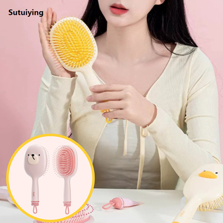 Sutuiying%20Cute%20Hair%20Massage%20Air%20Cushion%20Comb%20Brush%20Scalp%20Hairbrush%20Detangle%20Profesional%20Anti%20Static%20Salon%20SPA%20Airbag%20Hairdressing%20Styling%20Tool%20-%20Image%203