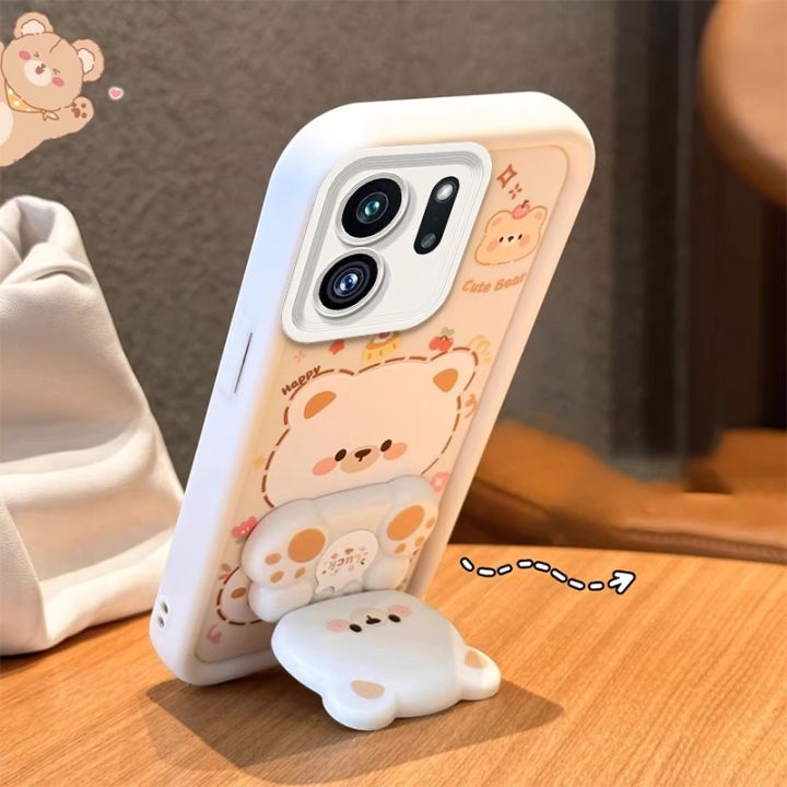 Case%20for%20oppo%20Reno%2014%20pro%205g%20reno%2014%205g%20Reno%2014F%20phone%20casing%20back%20cover%20Softcase%20Silicone%20shockproof%20Cover%20new%20design%20aesthetic%20Rotatable%20mirror%20Cute%20Bear%20with%20holder%20JTXXZJ01%20-%20Image%207