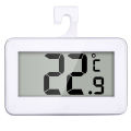 Digital Wireless Freezer/ Refrigerator Thermometer and Indoor Temperature Monitor, White. 