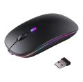 Dual Rechargeable Bluetooth and 2.4G Wireless Mouse 2 in 1 Mouse. 