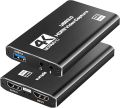 Capture Card, 4K Video Capture Card USB 3.0 1080P 60fps HDMI Audio Video Capture Device Portable Video Converter. 