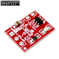 WAVTZT 10PCS/LOT TTP223 Touch Button Module Capacitor Type Single Channel Self Locking Touch Switch Sensor TTP223-BA6 SOP23-6. 