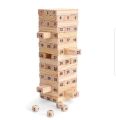 Big size Jenga, Classic Game, Genuine Hardwood Blocks, Stacking Game for Kids. 