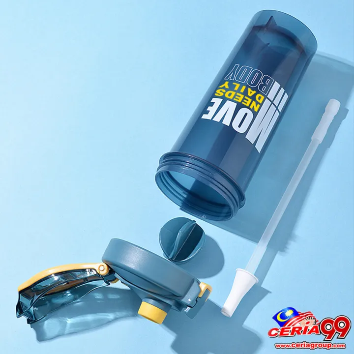 Spn'S%20800Ml%20Sport%20Shaker%20Water%20Bottle%20With%20Straw%20Whey%20Protein%20Powder%20%7C%20Move%20Your%20Body%20-%20Image%203