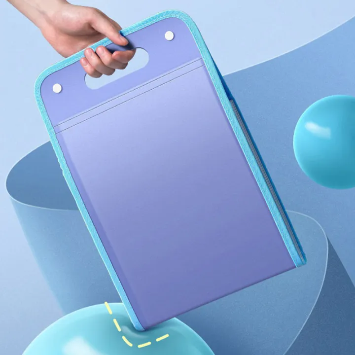 A4%20Macaron%20Vertical%20Binding%20File%20Bag%20Student%20Test%20Paper%20Storage%20Bag%2013%20Cell%20Portable%20Organ%20Bag,%20Office%20School%20Supplies%20JIJIN%20-%20Image%203
