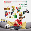 So Funny Cartoon Game Vinyl Wall Decals for Home Decoration Kids Room Bedroom Super Boy Gamer DIY Puzzle Gaming Poster Stickers. 