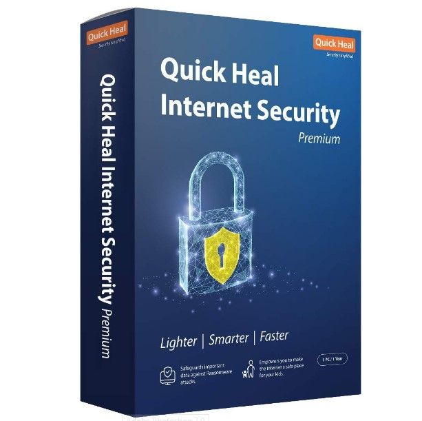 Quick Heal Internet Security Premium Antivirus (1Users/1 Year) - Blue