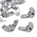 10 Pcs 3mm Metal Wingnut Set Hardware Nut Fasteners. 