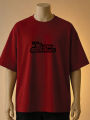 The Slow and the Serious Parody Printed Graphic T-Shirt- Maroon, White, Cream, Blue. 