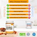 PINTOLA Original Classic Peanut Butter 1kg - with High Protein 26g & 7.2g Fiber, Premium Roasted Nuts, Gluten Free, Zero Trans Fat, with MUFA Good Fats, Vit E & B3, Dairy Free. 