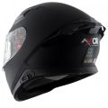 Axor Apex Matt Black Full Face Double Visor Helmet. 