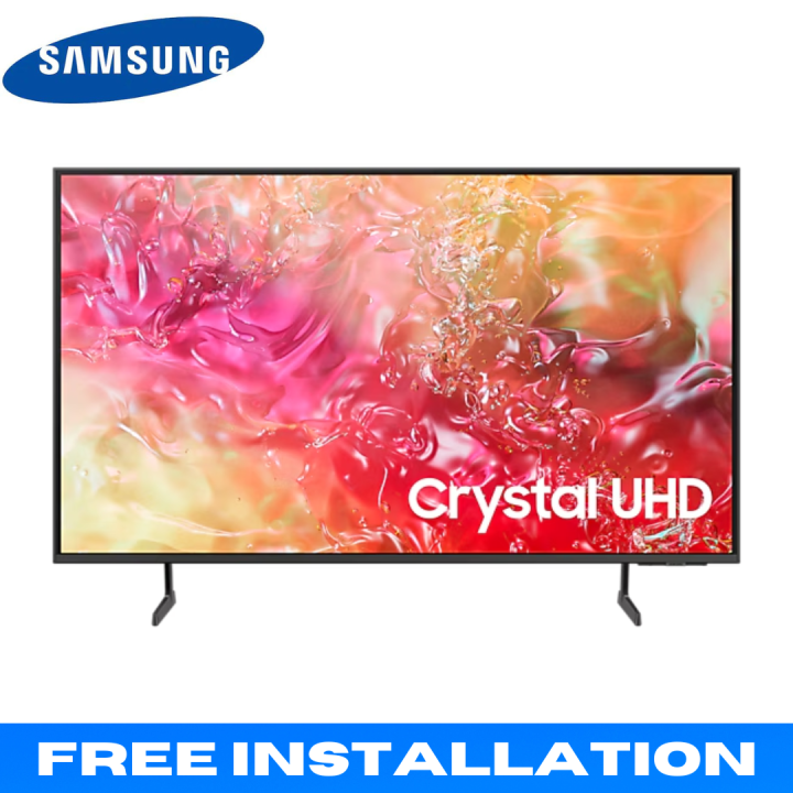 SAMSUNG 55 Inch Crystal 4K UHD Smart TV - UA55DU7700