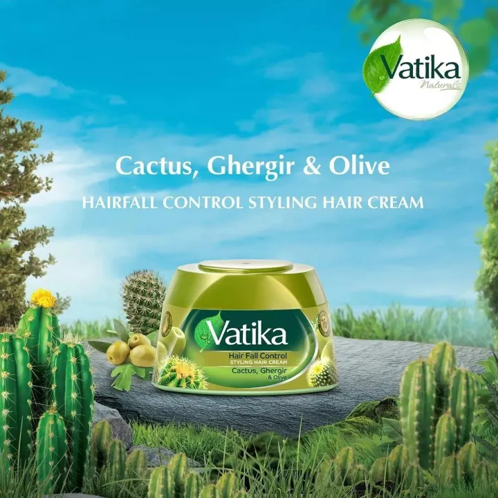 New%20models%20on%20sale%20Dabur%20Vatika%20Hair%20Fall%20Control%20Styling%20Hair%20Cream%20Cactus%20Ghergir%202%20pcs%20-%20Image%202