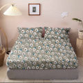 Premium Cozy King Size Super Micro Vela Bedsheet With Two Pillow Covers (3Pc Set). 
