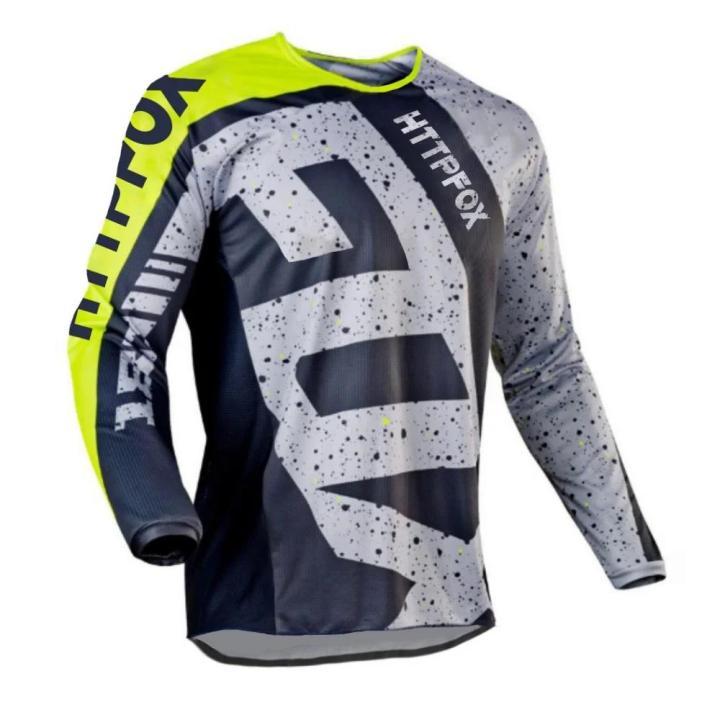 HOT%20HTTPFOX%20Motocross%20Racing%20Jersey%20Long%20Sleeve%20Motorcycle%20Clothes%20Bicycle%20MTB%20T-Shirt%20Cycling%20Men%20Downhill%20Mountain%20Bike%20BMX%20MX%20-%20Image%203