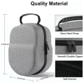 Portable Storage Bag for Quest 2 VR Shockproof Travel Carrying Case for 3/Quest 2 Replacement Parts B. 