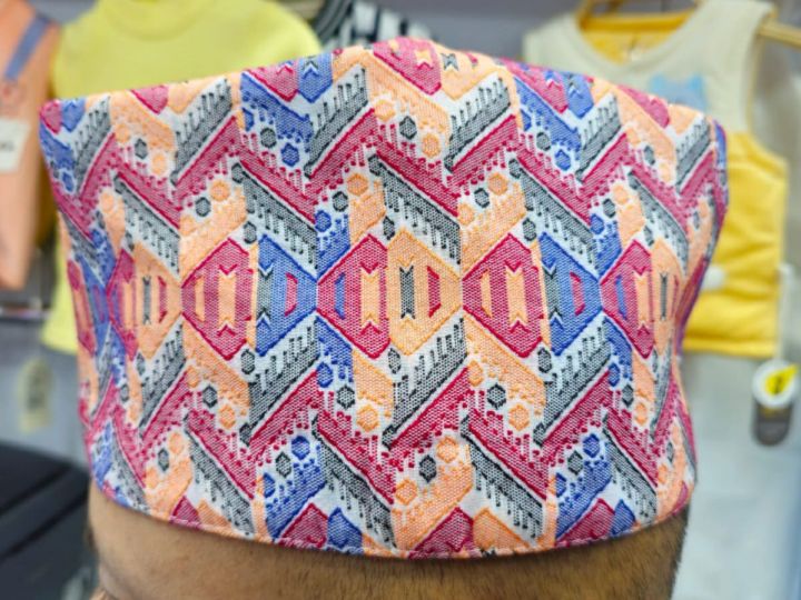 Palpali Dhaka Topi/ Nepali Dhaka Topi/ Traditional Dhaka Topi for Men