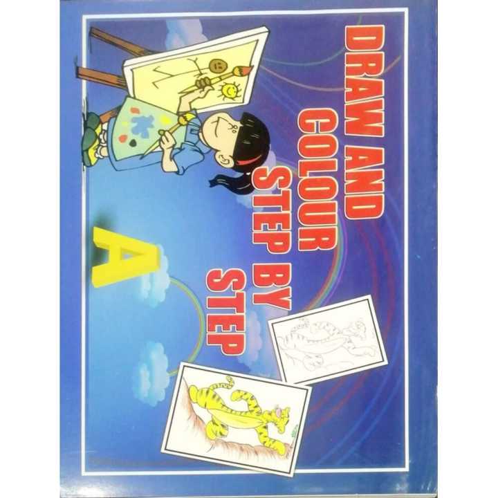 Draw And Color Step By Step A | Daraz.com.np