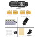Tattoo Machine Kit Rotary Motor Tattoo Pen Tattoo Power Supply 5RM/5RL Integrated Needle Transfer Paper Practice Skin Ink Cup Gloves Bandage Tattoo Equipment. 