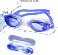 Anti-Fog Swim Goggles for Adults – Leak-Proof, Adjustable, with Case. 