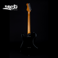 Jet Guitars JT 350 BK R SH Black Telecaster Roasted Maple Locking Tuners w/ Gigbag. 