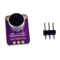 -MAX4466 Electret Microphone Amplifier Sensor with Adjustable Gain. 