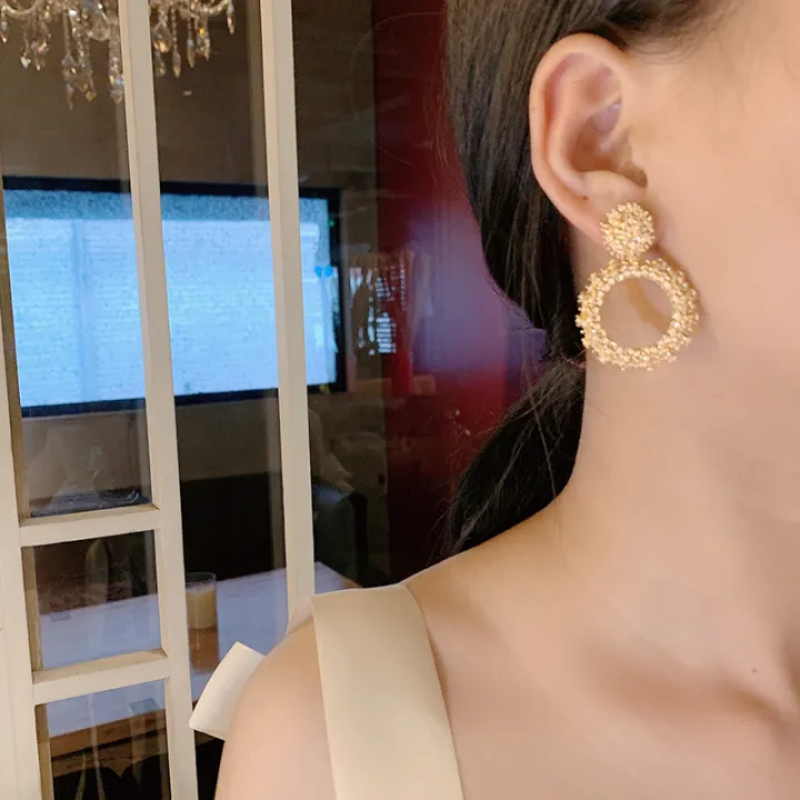 %E3%80%90Special%20offer%E3%80%91Earrings%202023%20New%20Fashionable%20Ear%20Studs%20Exaggerated%20Earrings%20Women's%20Retro%20Hong%20Kong-style%20Ear%20Ring%20Design%20Ins%20-%20Image%202