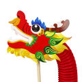 1pc  DIY Paper Dragon Craft Material Chinese New Year DIY Dragon Decor Chinese Dragon Dance Three-Dimensional Pull Flower EATOP. 