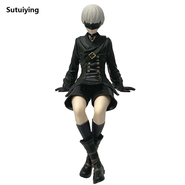 Sutuiying%2015Cm%20Anime%20Original%20SEGA%20Nier:automata%20Ver1.1A%202B%20Yorha%20No.%202%20%E3%80%902025%20Version%E3%80%91%20Type%20B%20Premium%20Chokonose%20Figure%20PVC%20Model%20Collectible%20Toys%20-%20Image%202