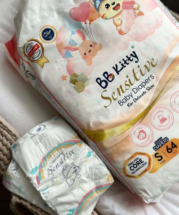BB%20Kitty%20Ultra%20Absorptive%20Small%20S%20Size%2064%20pcs%20Baby%20Diapers%20%E2%80%93%20(1-5%20Months,%204-6kg)%20Magic%20Taped%20-%20Image%206