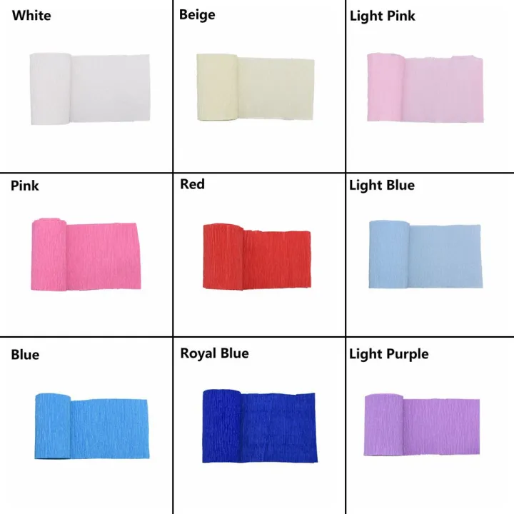 250*10cm%20Fashion%20Packing%20Gifts%20Wedding%20Party%20Decoration%20Wrapping%20Supplies%20Crepe%20Paper%20Crinkled%20Roll%20Origami%20-%20Image%203