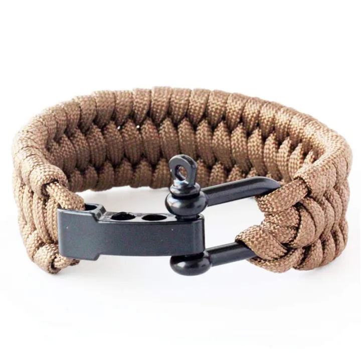 Nullmul%2020Pcs%20Paracord%20Bracelet%20Shackle%20Buckle,%20Bow%20Anchor%20Shackle%20Clasp%20D%20Shackle%20Clip%20Adjustable%20for%20Survival%20Bracelet%20Black%20-%20Image%206