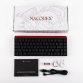 Ajazz NK68 65% Wired Gaming Keyboard. 