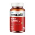 TrueBasics Heart Omega 3 Antarctic Krill Oil With Clinically Researched 100% Pure Krill Oil For Healthy Heart Reduces Cholesterol & Triglycerides. 