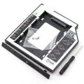 Universal 9.5mm Second HDD Caddy SATA 3.0 Hard Drive Adapter SSD HDD Hard Disk Enclosure Case for Laptop Optical Drive Bay. 