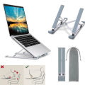 Ergonomic Adjustable Laptop Stand Laptop Riser Adjustable Notebook Holder. 