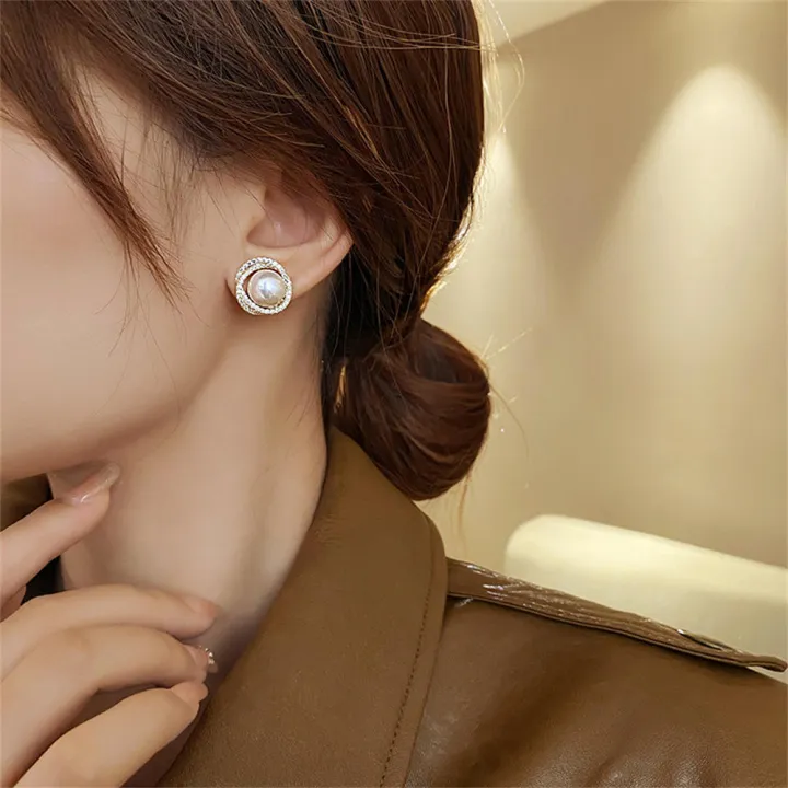 Pearl%20Earrings%20Stud%20Earrings%20Wedding%20Jewelry%20Gift%20Earrings%20Stud%20Earring%20-%20Image%203