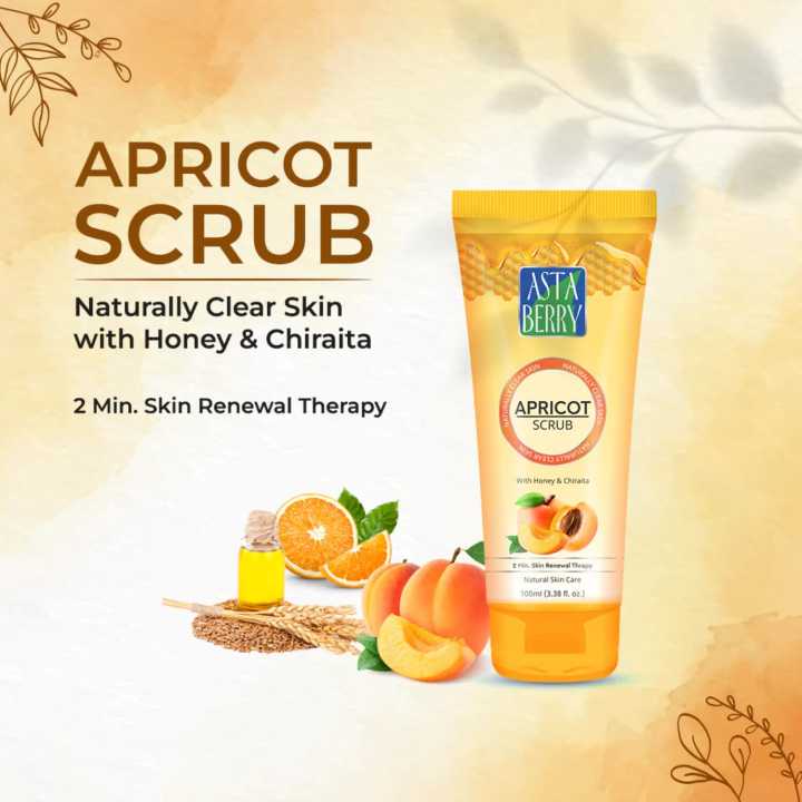 Astaberry%20Apricot%20Scrub%20Facial%20100%20Ml%20Exfoliating%20Scrub%20for%20Facial%20Care%20-%20Image%206