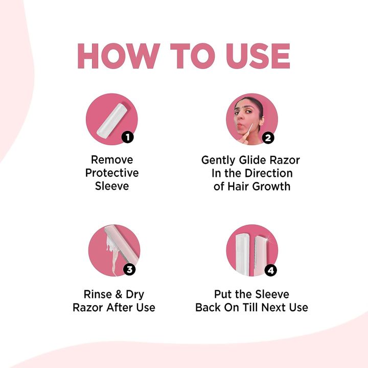 FURR%20by%20Pee%20Safe%20Dual%20Head%20Face%20Razor%20for%20Women%20%E2%80%93%20Facial%20Hair%20Removal%20&%20Eyebrow%20Shaping%20%7C%203%20Razors%20-%20Image%203