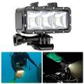 Waterproof Dimmable LED Video POV Flash Fill Night Light for GoPro Xiaoyi. 