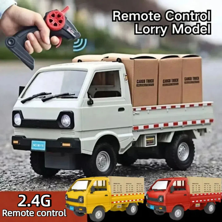 New 1:10 Remote Control Truck 2.4GHz with Cargo Box Remote Control Van ...