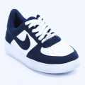 Air Force 1 Navy White Suede Sneaker for Men. 