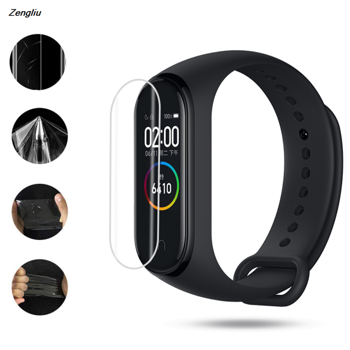 Zengliu%20%E3%80%90Romantic%20Woman%20MALL%E3%80%91For%20Xiaomi%20Mi%20band%204%20Screen%20Protector%20Film%20Soft%20Bargain%20price%20TPU%20High%20Definition%20Mi%20band%204%20Smart%20Wristband%20Full%20Screen%20Protective%20-%20Image%204